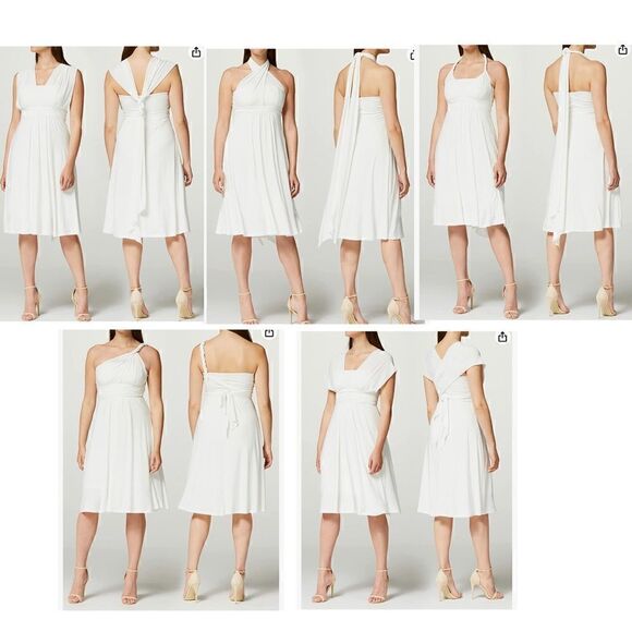 TRUTH & FABLE Women's Multiway Midi Dress - Picture 2 of 13